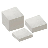 100 Pack Cocktail Napkin 2-Ply Dessert Napkins Folded 5 x 5 Inches Disposable Napkins for Dinner Wedding Birthday Baby Shower Party Bridal Anniversary Reception Event (100, White) BEFORYOU