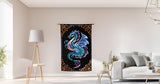 YOOTOM Dragon Latch Hook Rug Kits for Adult, DIY Rug Crochet Making Kits with Pre-Printed Canvas and Latch Hook Tool and Enough Yarn, 20x15in YOOTOM