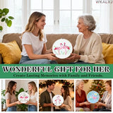 WKALXJ 4 Sets Embroidery Kits for Beginners to Advanced, Cross Stitch Kits Needlepoint Kits Crafts for Adults, Needle Point Kits with Flamingo Plant Pattern(Advanced Flamingo)