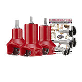 Lumberjack Tools 1", 1-1/2" & 2" Home Master Kit (HSK3) , Red Lumberjack Tools