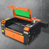 VEVOR 80W CO2 Laser Engraver, 20 x 28 in, 19.7 IPS Laser Cutter Machine with 2-Way Pass Air Assist, Compatible with LightBurn, CorelDRAW, AutoCAD, Windows, Mac OS, Linux, for Wood Acrylic Fabric More VEVOR