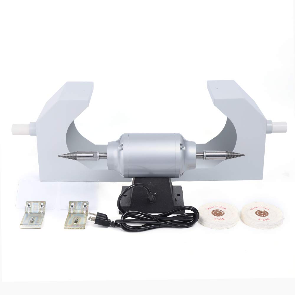 110V Polishing Machine Dental Polishing Lathe Table Polishing Grinder Laboratory Equipment Polishing Machine 3000Rpm for Jewelry Making, Woodworking, Dental, Handmade DIY PalaUha
