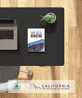 FLEXISPOT Standing Desk 48 x 30 Inches Height Adjustable Electric Sit Stand Home Office Desks Whole Piece Desk Board (Black Frame + Black top,2 Packages) FLEXISPOT