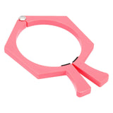 PATIKIL Plastic Pinch Tumbler Clamp, Sublimation Tumblers Pinch Clip for 20 OZ Sublimation Tumblers Pinch Tool for Skinny Straight Tumblers, Pink PATIKIL