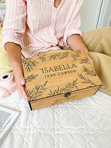 Personalized wooden name box for memories, keepsake - Christmas gift, present for Him, Boyfriend, Boy, Guy, Groomsmen, Friend for Birthday InsideDecor.Shop