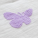 Intelligent Design Kids Rio Twin Comforter Set – Girls’ Reversible Tufted Chenille Bedding with Pastel Purple Butterflies and Pink Dot, 3pcs Intelligent Design
