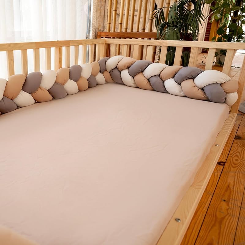 Montessori Front Open Floor Bed For Babies and Childs | Pine Wood Natural Solid Frame Bed With Wooden Slats | Sturdy Design Floor Bed Frame For Girls And Boys (Crib, Height : 19 Inches) wood and montessori