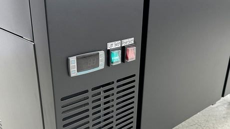 cooler depot Beer Keg Dispenser Kegerator Commercial Refrigerator Beer double Taps 60" - Black, Half-KegX2, TowerX2,2 Taps cooler depot