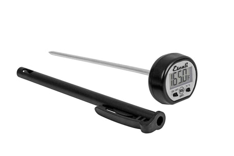 Escali Digital Display Kitchen Thermometer, Target Cooking for Meat, Anti Roll Design Extend Probe Holder NSF Certified Escali