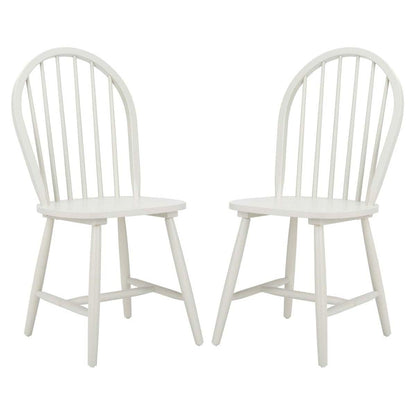 Safavieh Camden Spindle Back Dining Chair, 0, Off White - WoodArtSupply