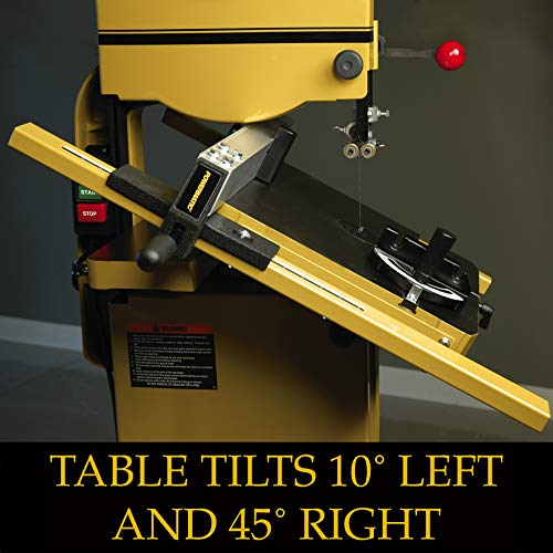 Powermatic 14-Inch Woodworking Bandsaw with Riser Block, 1Ph 115/230V (PWBS-14CS) Powermatic