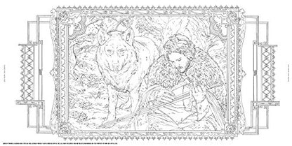 HBO's Game of Thrones Coloring Book: (Game of Thrones Accessories, Game of Thrones Party Gifts, GOT Gifts for Women and Men) (Game of Thrones x Chronicle Books)