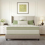 Emerspring Full Size Mattress 14 Inch Hybrid Memory Foam Mattress in a Box with Individual Pocket Innerspring for Motion Isolation & Pressure Relief, Edge Support, Medium Firm Emerspring