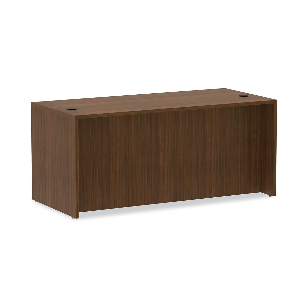 Alera Alera Valencia Series Straight Front Desk Shell, 65" X 29.5" X 29.63", Modern Walnut Alera