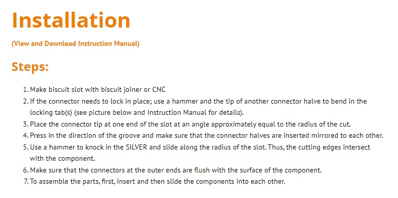 KNAPP Silver Biscuit Joiner - Precision Wood Biscuits for Quick, Strong Joints - Professional-Grade, Seamless, & Durable - 100-Pack - WoodArtSupply