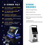 Creative Arcades Full Size Commercial Grade Cocktail Arcade Machine | 2 Player | 3500 Games | 26" LCD Lifting Screen | LED | 4 Sanwa Joysticks | Trackball | 2 Stools | 3 Year Warranty Creative Outdoor Distributor