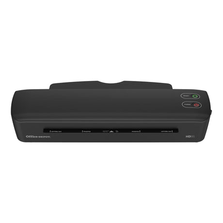 Office Depot® Brand HD95 Thermal Laminator, 9-1/2" Width, Black Office Depot