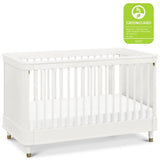 NAMESAKE Tanner 3-in-1 Convertible Crib in Warm White, Greenguard Gold Certified NAMESAKE