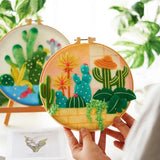 Hilsayum Succulent Needle Felting Kit Beginner,Cactus Felting Kits for Beginners Adult,Needle Felting Wool Kit Wool Painting Kit