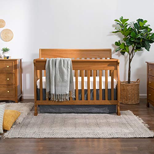DaVinci Kalani 4-in-1 Convertible Crib in Chestnut, Greenguard Gold Certified DaVinci