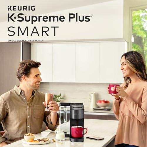 Keurig K-Supreme Plus SMART Coffee Maker, Single Serve K-Cup Pod Coffee Brewer, BREWID and MultiStream Technology, 78 Oz Keurig
