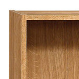 Sauder Beginnings 3 Bookcase/Book Shelf, L: 24.57" x W: 11.50" x H: 35.28, Highland Oak finish Sauder