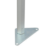 Vispronet 10x10 Pop Up Canopy Frame – 40lb Aluminum Tent Frame, Height Adjustable Hexagonal Legs, Max Clearance Height of 7ft, Perfect for Pop Up Tent, Tailgate Tent, Tent Canopy – Tent Frame Only Vispronet