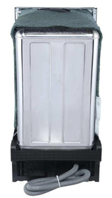 EdgeStar BIDW1802 18 Inch Wide 8 Place Setting Energy Star Certified Built-In Front Control Dishwasher - White EdgeStar