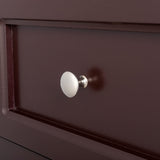 Bonnlo Brown Nightstand Set of 2, Nightstands with 2 Drawers, Bed Side Table/Night Stand, Small Nightstand for Bedroom, Small Spaces, College Dorm, Kids’ Room, Living Room, Wood, 16W x 12D x 24H Bonnlo