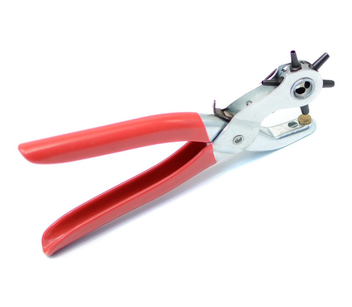 Leather Hole Punch,9" Belt Hole Puncher for Leather Heavy Duty, 6 Size Revolving Leather Belt Hand Hole Puncher (6 Size Revolving Leather Hole Puncher) YYaaloa