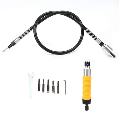 Electric Chisel, with Wrench Carving Chisel, Woodworking Yellow Handle Power for Professional Carvers Amateurs