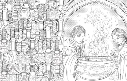 Hogwarts Legacy: The Official Coloring Book: Color Your Legacy (Harry Potter)