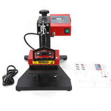 SAHUANIYE 6PCS Digital Ballpoint Pen Hot Press Machine, Heat Press Logo Transfer Printing Heating Laser Paper Machines, 110V 350W Digital 3D Sublimation Hot Press for DIY Pen Printing (US Stock) SAHUANIYE