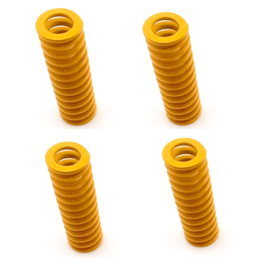 12Pcs Ender 3 v2 Springs, 3D Printer Springs 8mmx25mm Die Springs, 3D Printer Bed Leveling Springs Compatible for Ender 3 /Ender 3 Pro/Ender 3 S1 Pro/Ender 3 Max Neo/CR10 Series Heated Bed, TIEXYE