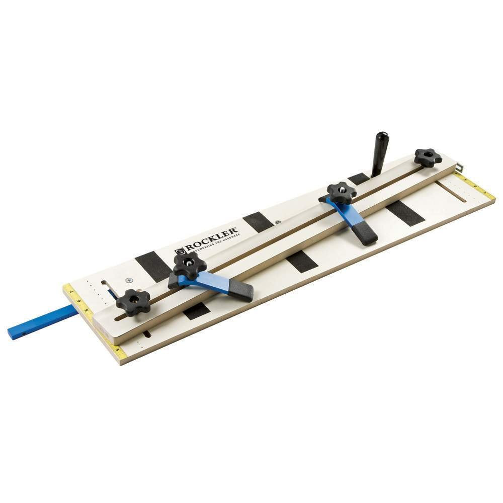 Rockler Taper Jig/Straight Line Jig - Power Tool Accessory Jigs Makes Tapered Cuts Fast - Wood Cutting Jig is Perfect for Chair Legs - Hardware Jig Includes 36” Miter Bar – Table Saw Accessor - WoodArtSupply