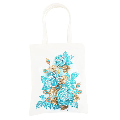 JGA JOGGING ARM 5D DIY Diamond Painting Cotton Canvas Tote Reusable Shopping Bags Art Handwork Handbags for Women Daily Organization JGA JOGGING ARM