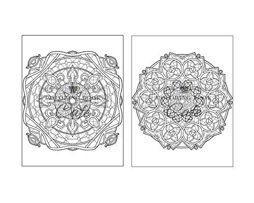 125 Mandalas: An Adult Coloring Book Featuring 125 of the World’s Most Beautiful Mandalas for Stress Relief and Relaxation Independently Published Iaerlllt
