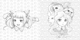 Pop Manga Beauties and Beasties Coloring Book WoodArtSupply