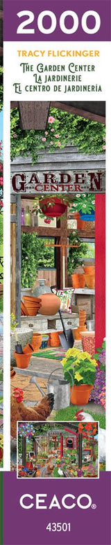 Ceaco - Tracy Flickinger - The Garden Center - 2000 Piece Jigsaw Puzzle Ceaco