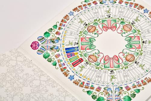 Johanna's Christmas: A Festive Coloring Book for Adults