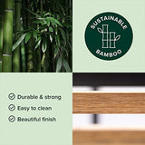 Zinus Essential SmartBase Metal Bed Frame with Sustainable Bamboo Slats - No Box Spring Required, Easy Assembly, Full Size Zinus