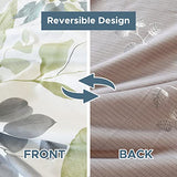 Essina Duvet Cover Set – 3 Pcs Queen Duvet Cover Set with 1 Queen Duvet Cover and 2 Pillow Shams – 620 Thread Count – Soft Cotton Duvet Cover Queen Size – Luxurious Cotton Comforter Cover – Watercolor Essina