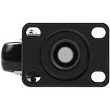 Swivel Caster Wheels Rubber Base with Top Plate & Bearing Heavy Duty with Pack of 4 Black by Online Best Service (2" NO Brake) Online Best Service