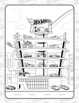 Hot Wheels: Giant Coloring Book WoodArtSupply