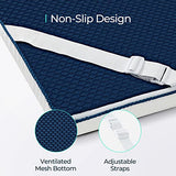 LINSY LIVING 3 Inches Twin Memory Foam Mattress Topper, Cooling Gel-Infused Swirl Memory Foam, Soft Bed Topper with Tencel™ Cover, CertiPUR-US and Oeko-TEX Certified, 74" L * 38" W * 3" H LINSY LIVING