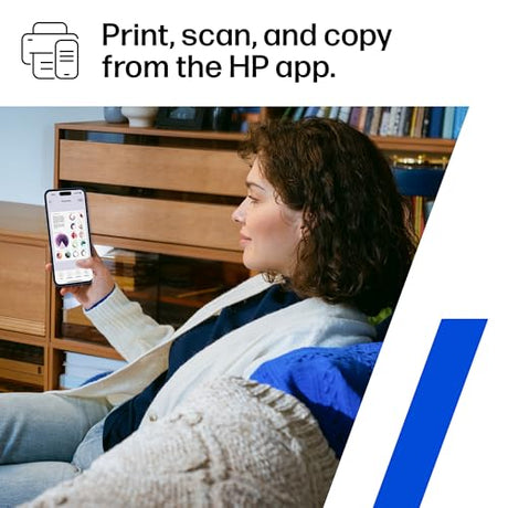 HP OfficeJet Pro 8125e Wireless All-in-One Color Inkjet Printer, Print, scan, Copy, ADF, Duplex Printing Best-for-Home Office, 3 Month Instant Ink Trial Included, AI-Enabled (405T6A) HP