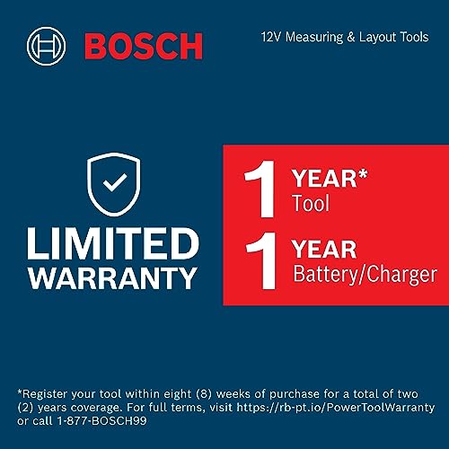 BOSCH GLL3-330CG 200 Ft 12V Max Connected 360 Degree Green-Beam Laser, Includes 2.0 Ah 12V Max Lithium-Ion Battery & Charger, AA1 Alkaline Battery Adapter, Hard Carrying Case, & Accessories - WoodArtSupply