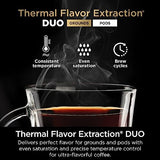 Ninja Drip Coffee Maker With K Cup Combo, DualBrew Pro Specialty Coffee System, Coffee Machine Compatible with K-Cup Pods, 12 Cup Single Serve Coffee Makers with Paper Filter, CFP301 Ninja