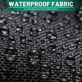 Himal Log Rack Cover Waterproof Firewood Cover Fit 4FT Wood Rack Himal Outdoors