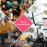 UIRZOTN 25 Pack 20 OZ Sublimation Tumbler Blanks Skinny Straight in Bulk, Stainless Steel Insulated Sublimation Tumbler with Polymer Coating for Heat Transfer, With Lid, Straw, ribbon, Gift Box UIRZOTN